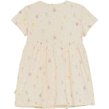 Minymo White Swan Body Kjole AOP