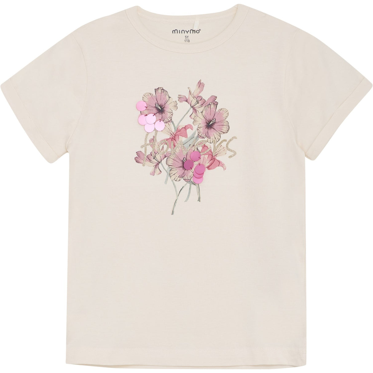 Minymo White Swan T-Shirt