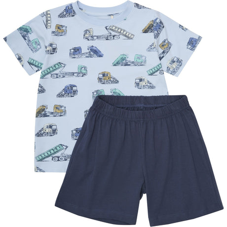 Minymo Skyway T-Shirt+ Shorts Sæt AOP