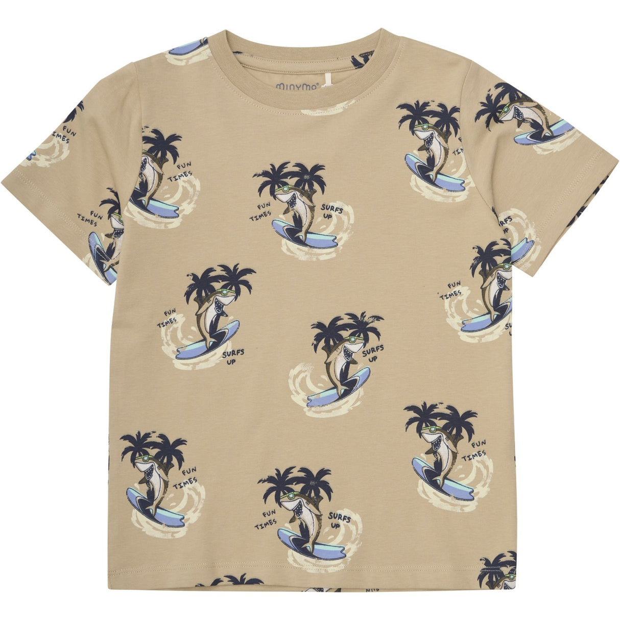 Minymo Incense T-Shirt + Shorts Sæt AOP