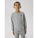 Name It Grey Melange Vimo Sweatshirt Noos