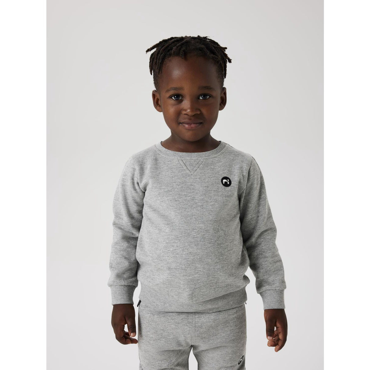 Name It Grey Melange Vimo Sweatshirt Noos