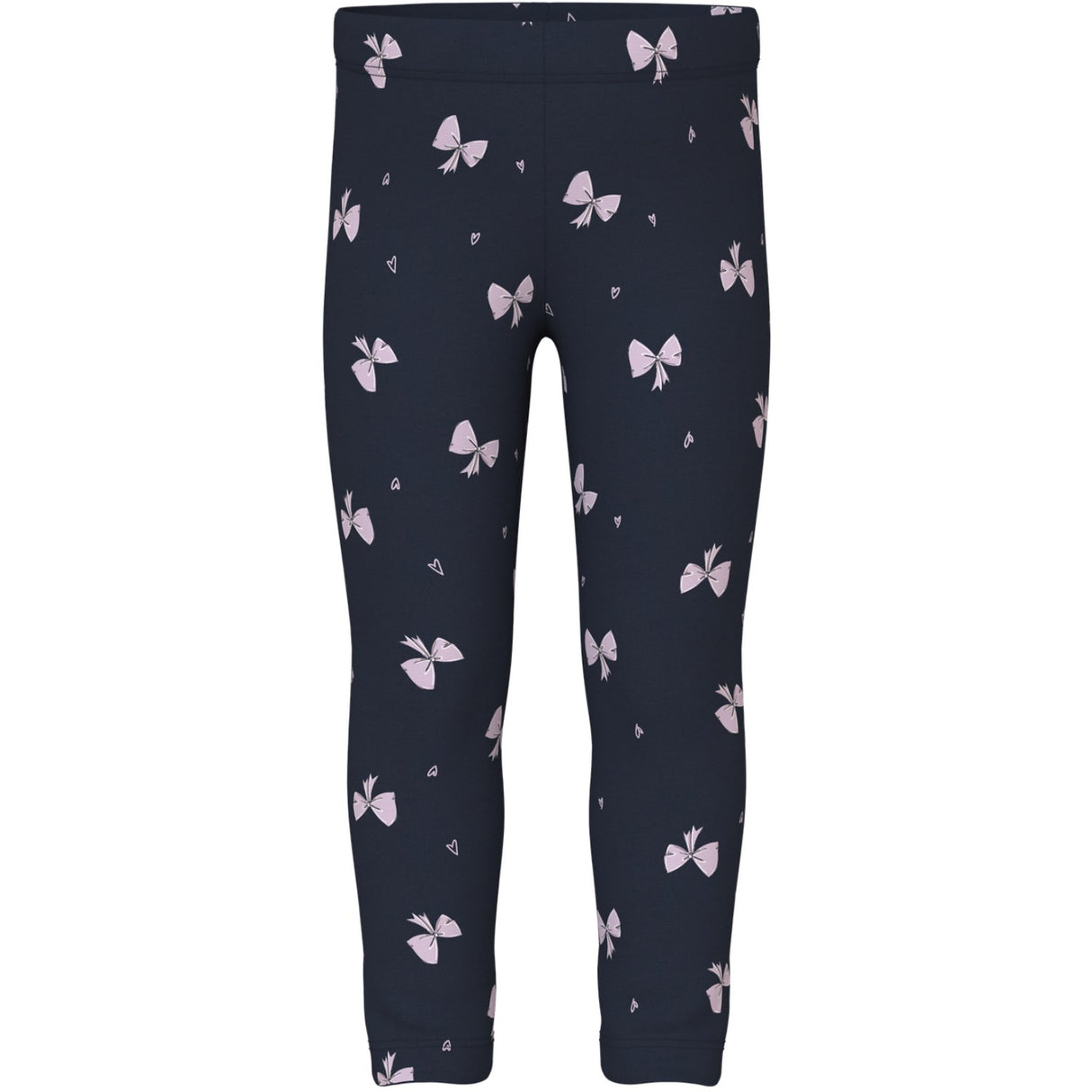 Name It Dark Sapphire Bows Davina AOP Sweat Leggings