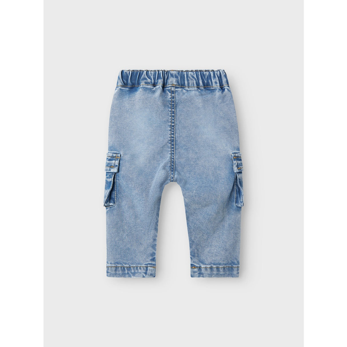 Name It Medium Blue Denim Ben Baggy Cargo Jeans Noos