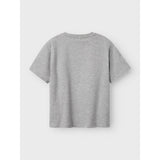 Name It Grey Melange Teaske T-Shirt