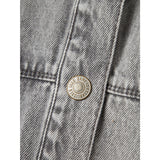 Name It Light Grey Denim Gloria Denim Embroidery Jakke