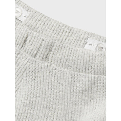 Name It Light Grey Melange Tulpu Wide Bukser