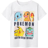 Name It Bright White Dazz Pokemon Regular T-Shirt Noos