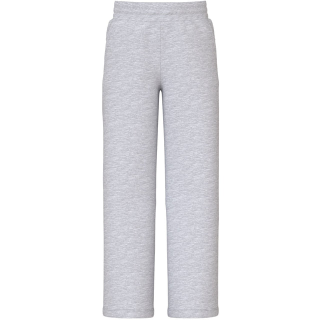 Name It Light Grey Melange Mille Straight Sweatpants Noos