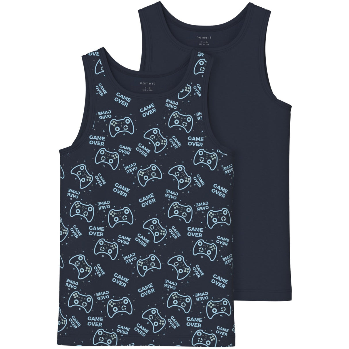 Name It Dark Sapphire Tank Top 2-pak Sapphire Game Noos