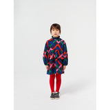 Bobo Choses Midnight Blue Multicolor Garland Woven Kjole