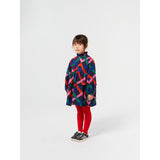 Bobo Choses Midnight Blue Multicolor Garland Woven Kjole