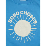 Bobo Choses Turquoise Baby Bobo Choses Sun Turquoise Sweatshirt