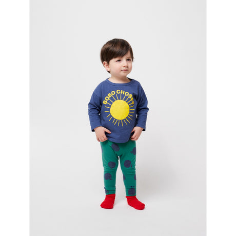 Bobo Choses Navy Blue Baby Sun T-Shirt