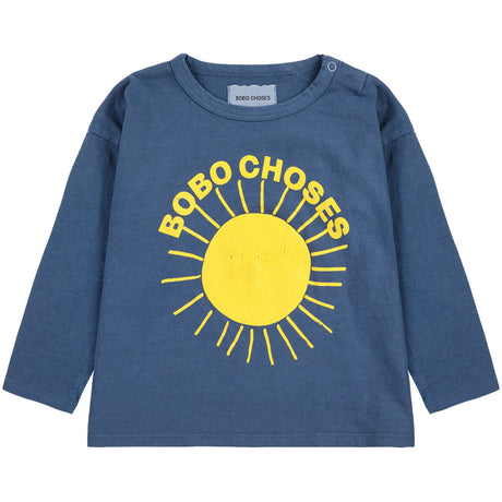 Bobo Choses Navy Blue Baby Sun T-Shirt