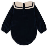 Konges Sløjd Navy Blazer Matelot Romper GOTS