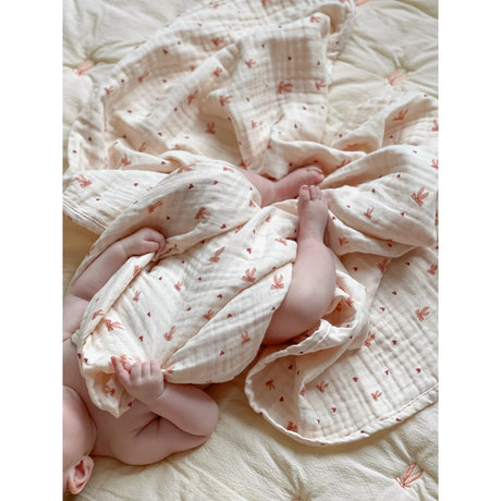 Cam Cam Copenhagen Bows Muslin Baby Tæppe