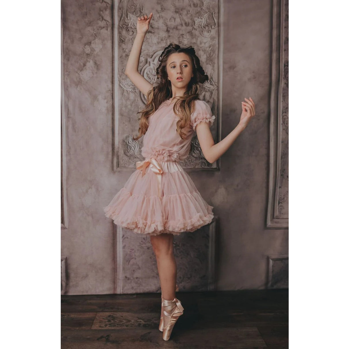 Dolly By Le Petit Tom Pettiskirt Dorothy In The Land Of Dolls Nederdel Ballet Pink