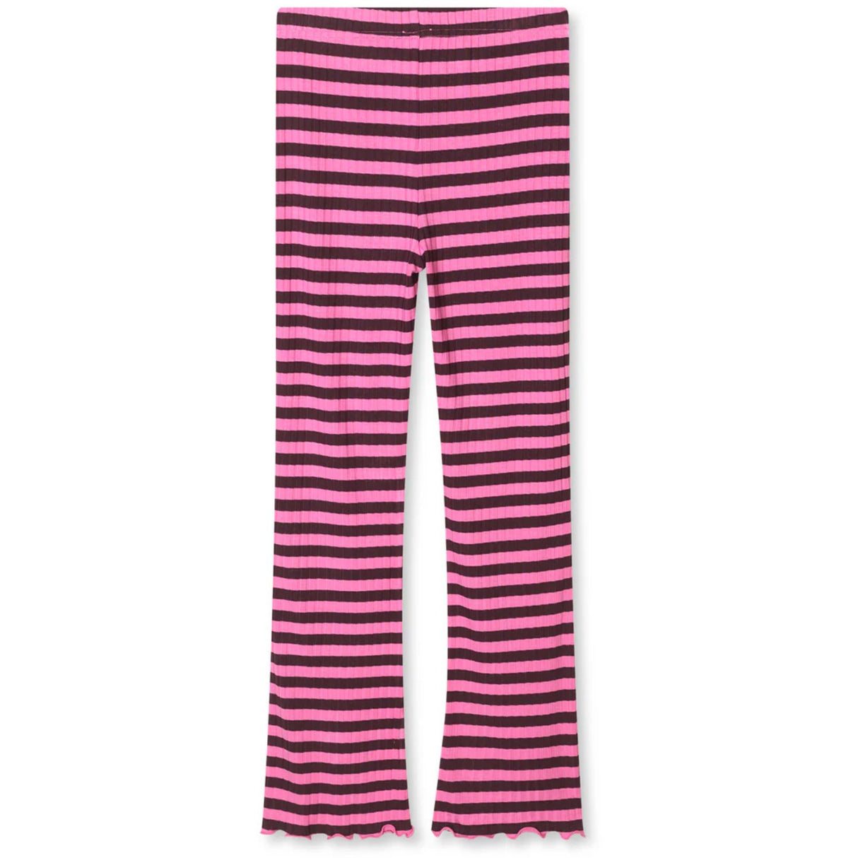 Mads Nørgaard Plum Perfect/Carmine Rose 5X5 Classic Stripe Lala Leggings