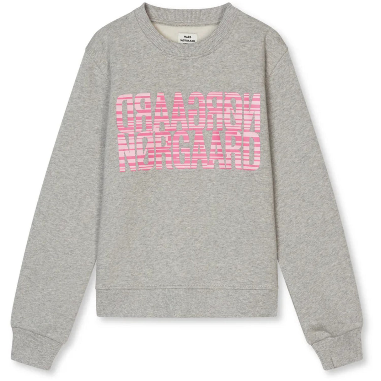 Mads Nørgaard Light Grey Melange Organic Sweat Talinka Sweatshirt