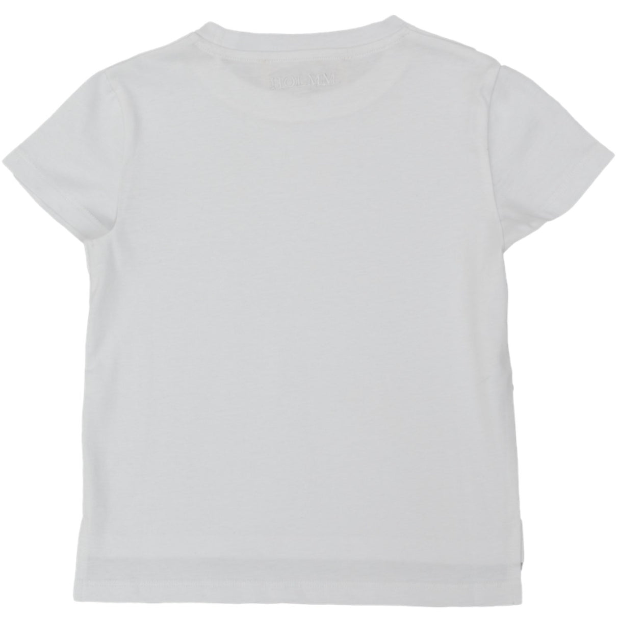 HOLMM White Luis Bomuld T-Skjorte