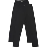 Minymo Anthracite Sweat Leggings AOP 2-pak