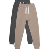 Minymo Fossil Basic 36 Sweatpants 2-pak