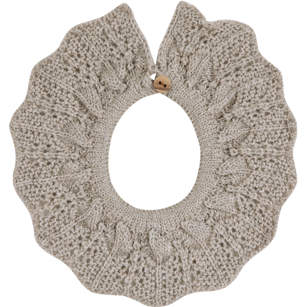 Cóndor Nougat Merino Wool Blend Openwork Krave