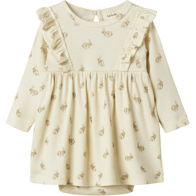 Lil'Atelier Turtledove Rabbit Lavo Emo Body Kjole