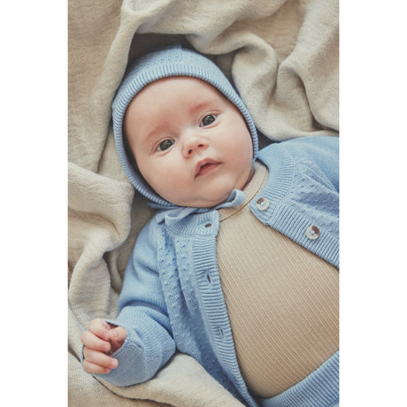 Huttelihut Soft Chambray Cardigan Strik