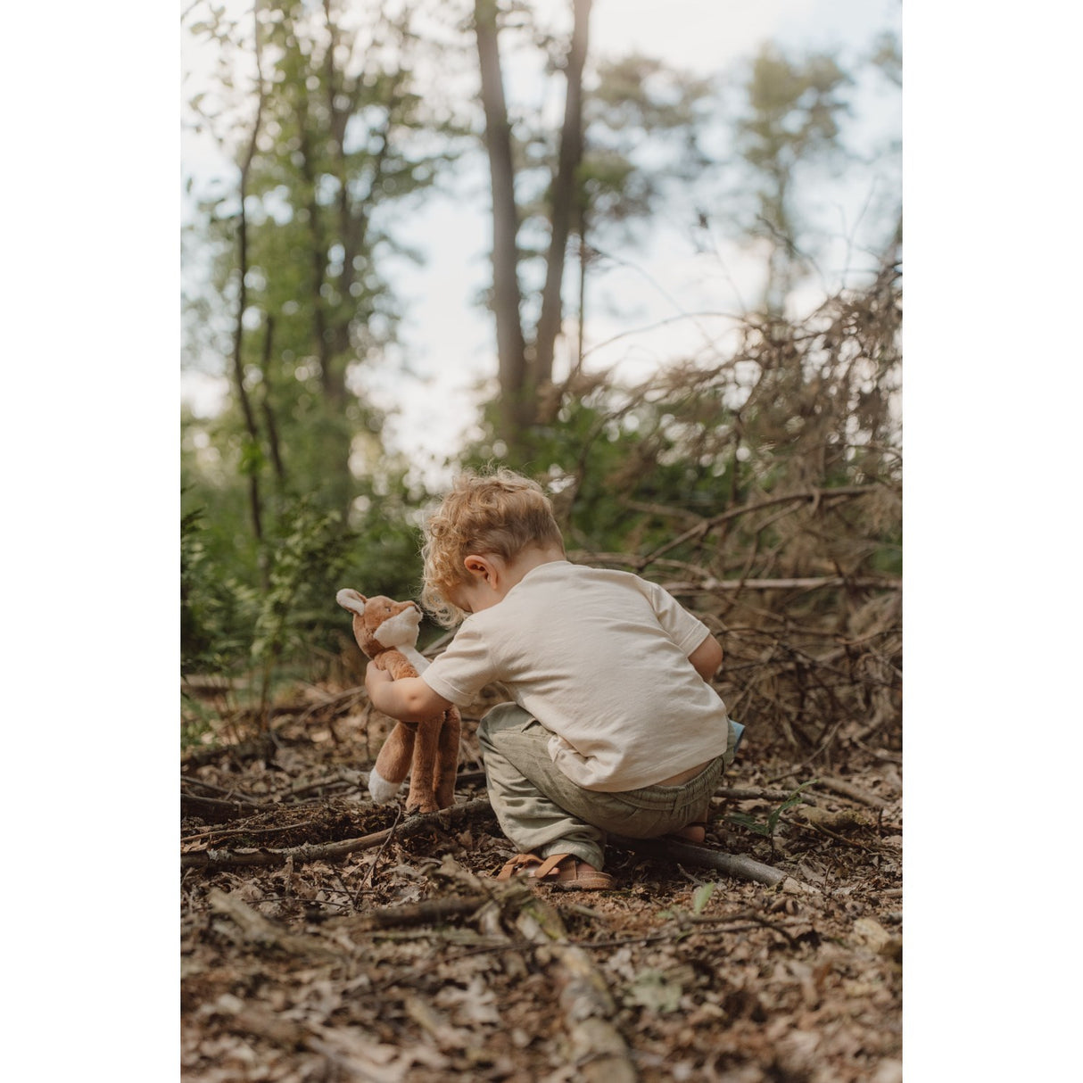 Little Dutch Forest Friends Blue Bamse Ræv