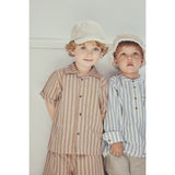 Huttelihut Irish Cream Kasket Hør Denim