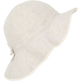 Huttelihut Antique White Sommerhat Linned