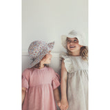 Huttelihut Antique White Sommerhat Linned