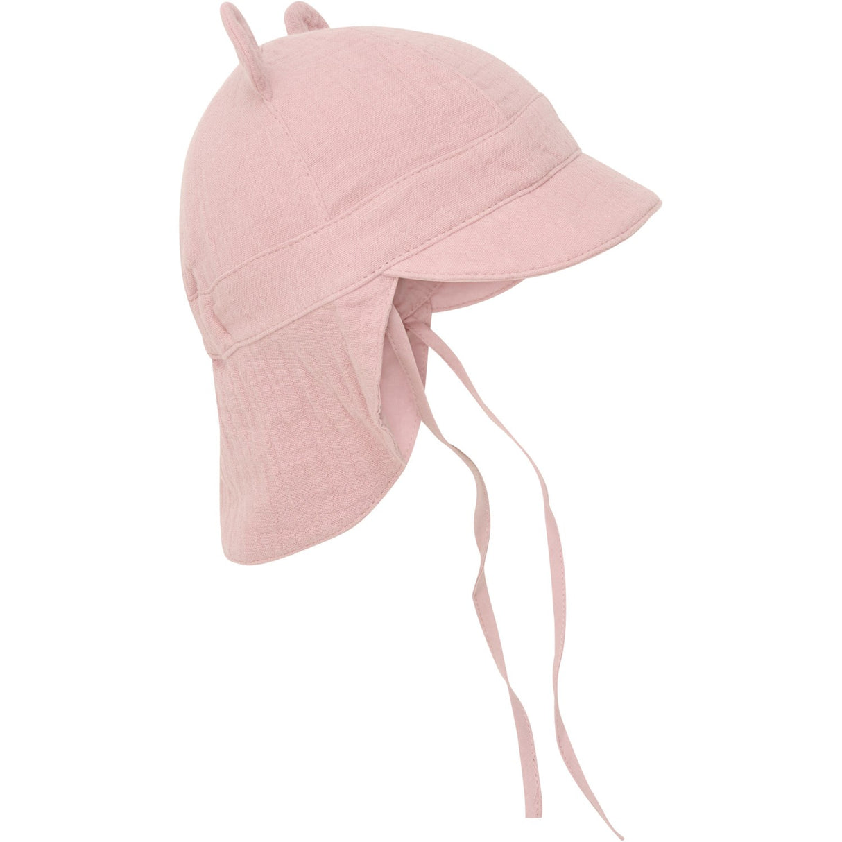 Huttelihut Ash Rose Sommerhat Ører Muslin