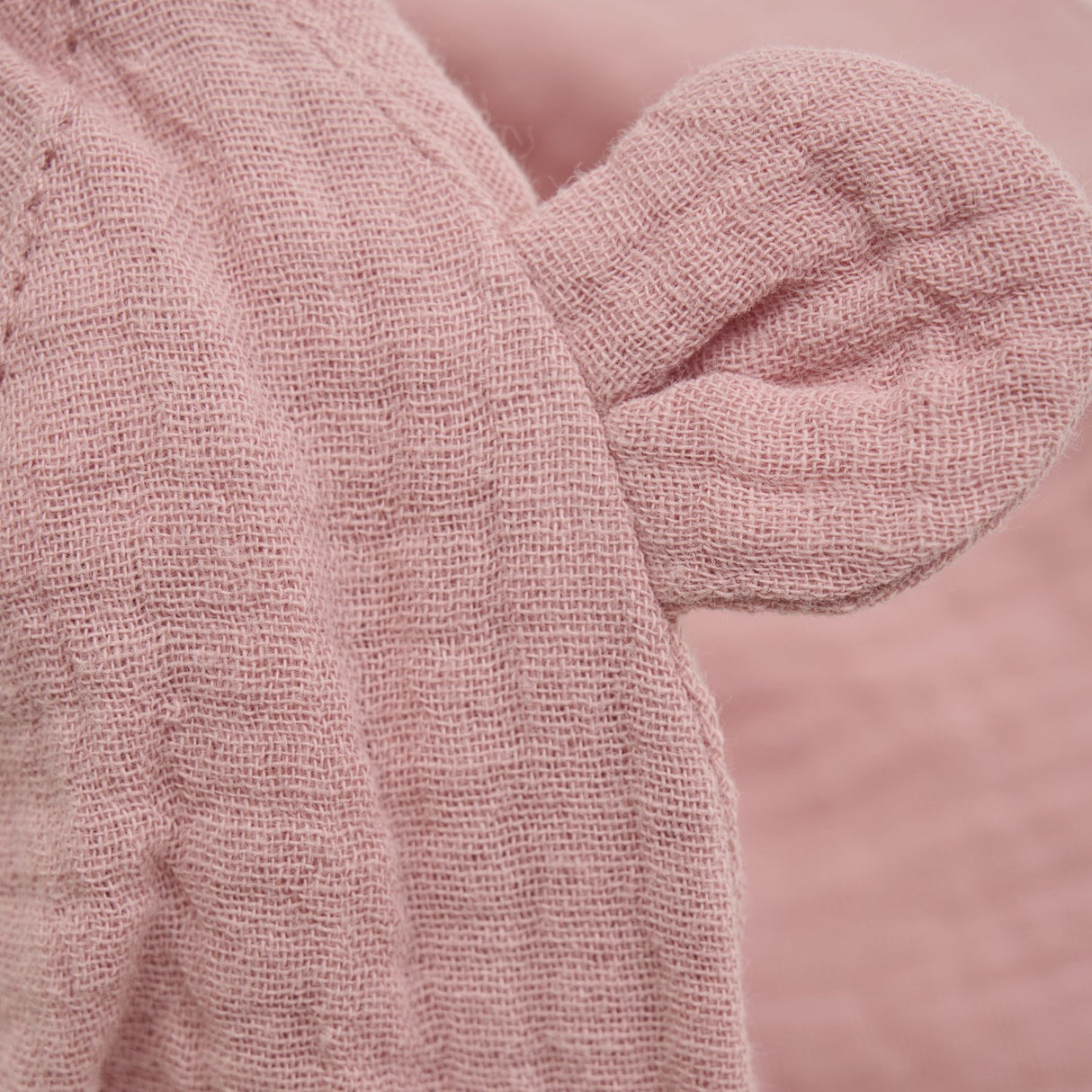 Huttelihut Ash Rose Sommerhat Ører Muslin
