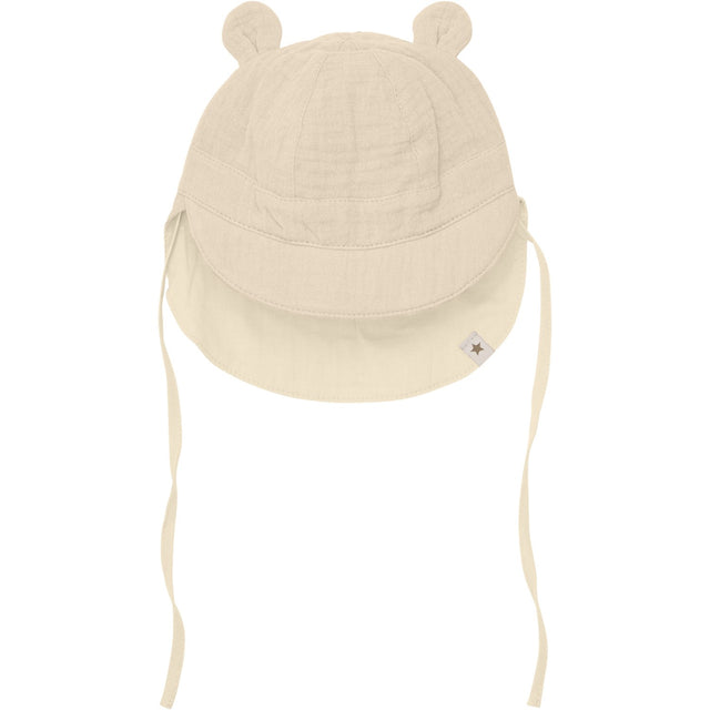 Huttelihut Irish Cream Sommerhat Ører Muslin