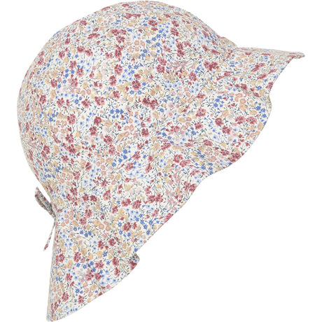 Huttelihut Sepia Rose Sommerhat I Liberty Stof