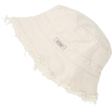 Huttelihut Irish Cream Bøllehat Hør Denim