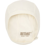 Huttelihut Antique White Babyhjelm Rib