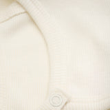 Huttelihut Antique White Babyhjelm Rib