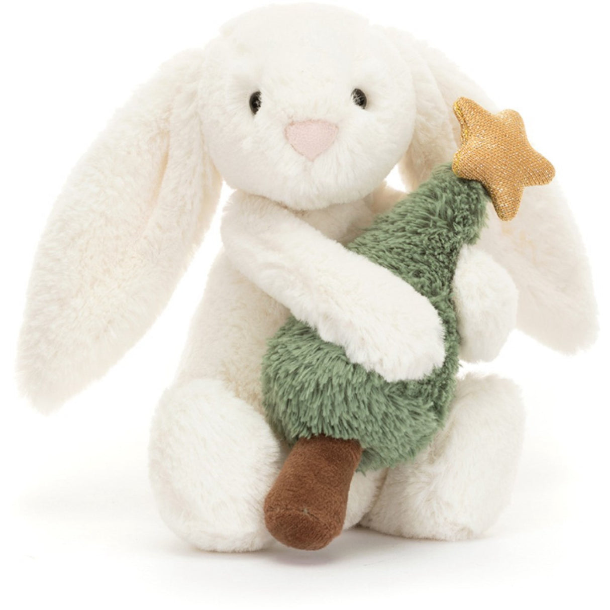 Jellycat Bashful Kanin Med Juletræ 18 cm