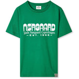 Mads Nørgaard Verdant Green Printed T-shirt Thorlino T-shirt