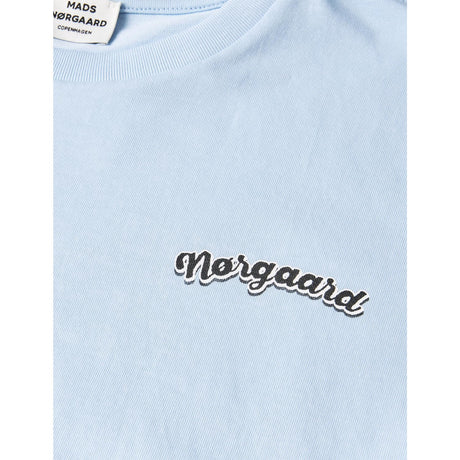Mads Nørgaard Cashmere Blue Printet T-shirt Thorlino Tee