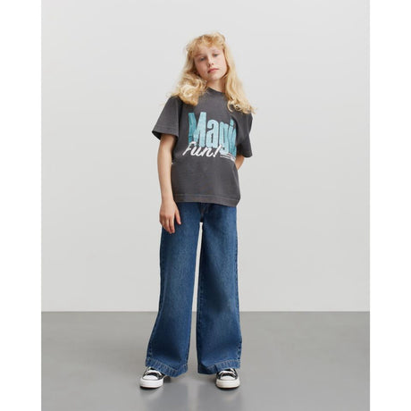 Mads Nørgaard Black Cotton Jersey Tristi Tee