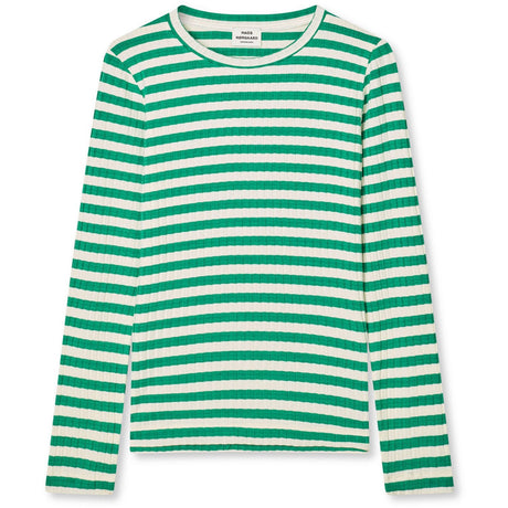 Mads Nørgaard Vanilla Ice/Grøn 5X5 Classic Stripe Talika Bluse