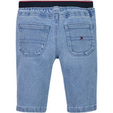 Tommy Hilfiger Denim Medium Micro Global Stripe Denim Bukser