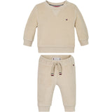 Tommy Hilfiger Classic Beige Towelling Sweatsæt