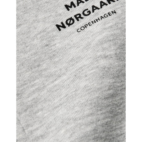 Mads Nørgaard Grey Melange Mix Sweat Crewie Sweatshirt