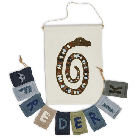 Smallstuff Blå Flag Med Bil